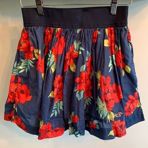Hollister Floral Skirt
